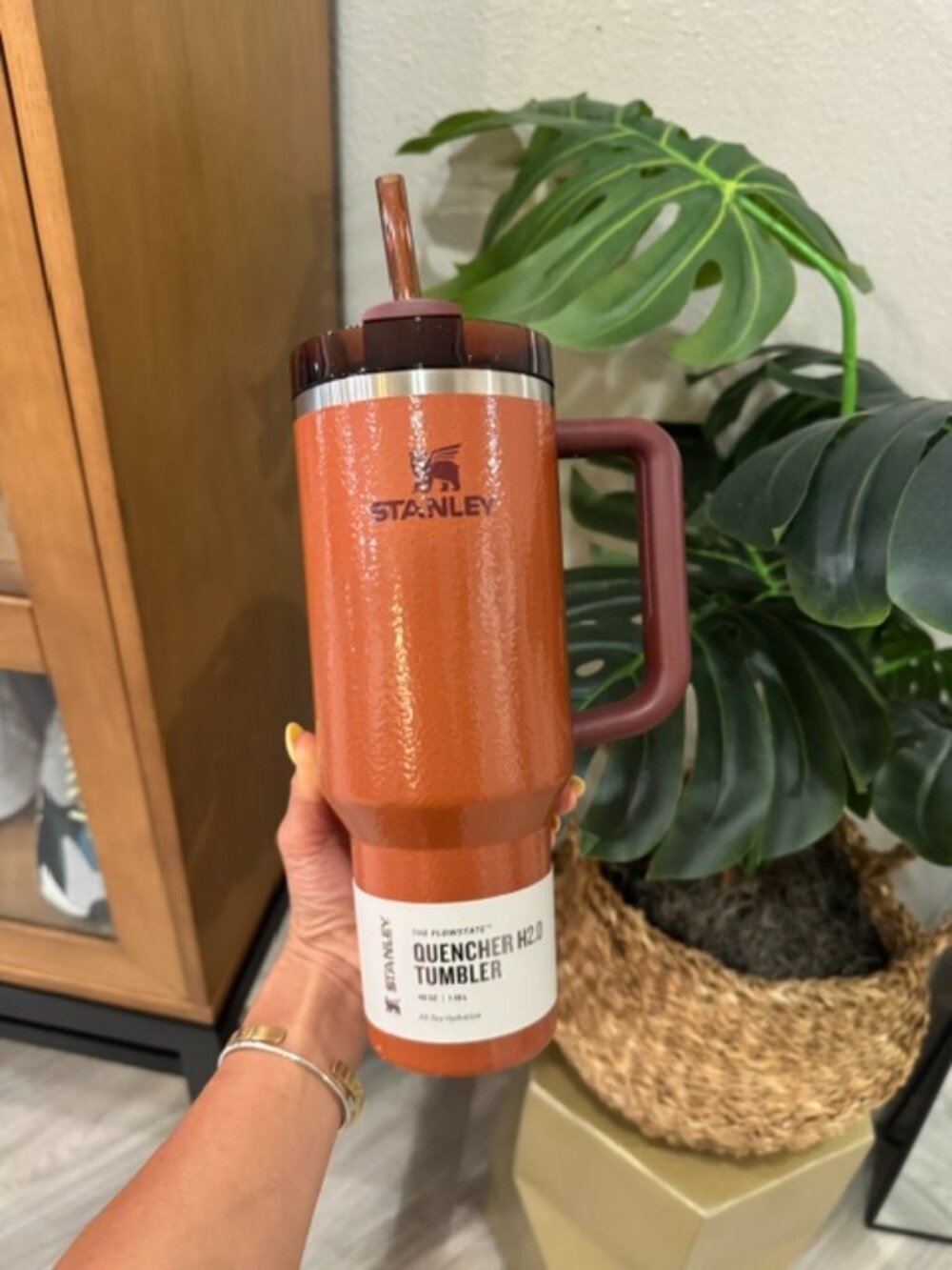 Limited Edition Stanley Hammertone Clay 40 oz Quencher Tumbler
